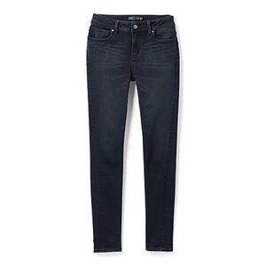 NEW Prana Soma Dark Wash Tinted Mid Rise Organic Slim Leg Fit Jeans Pants 26 NWT